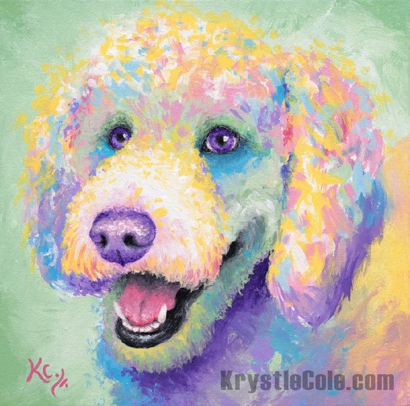 Goldendoodle Art Print - Taffy