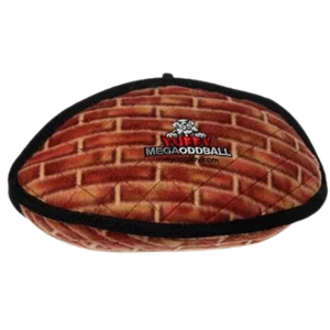 VIP Tuffy's Mega Odd Ball Brick Print Dog Toy