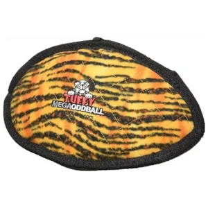 VIP Tuffy's Mega Odd Ball Tiger Print Dog Toy