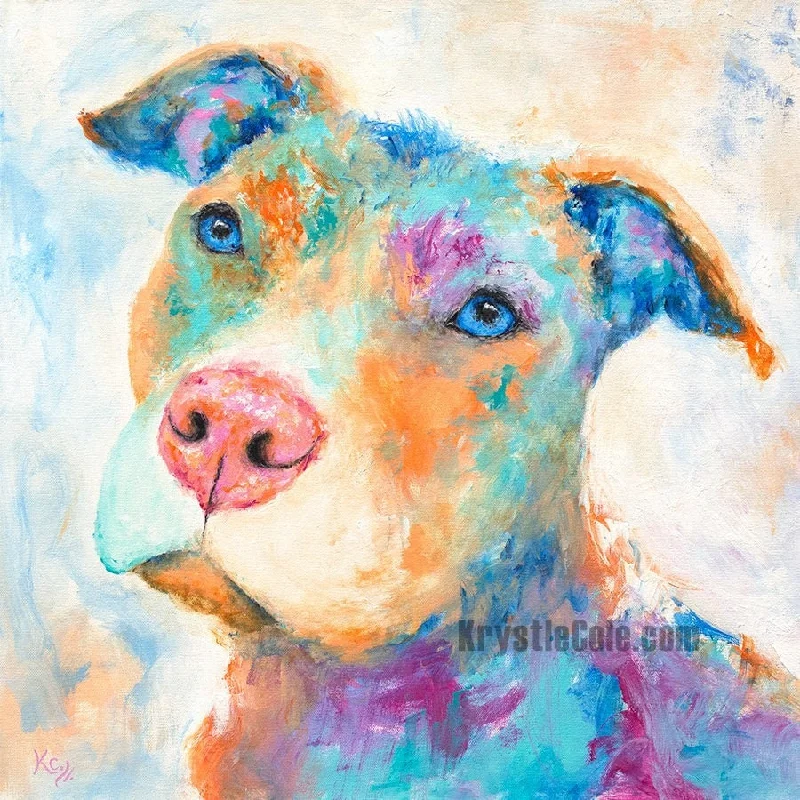 Pit Bull Art Print