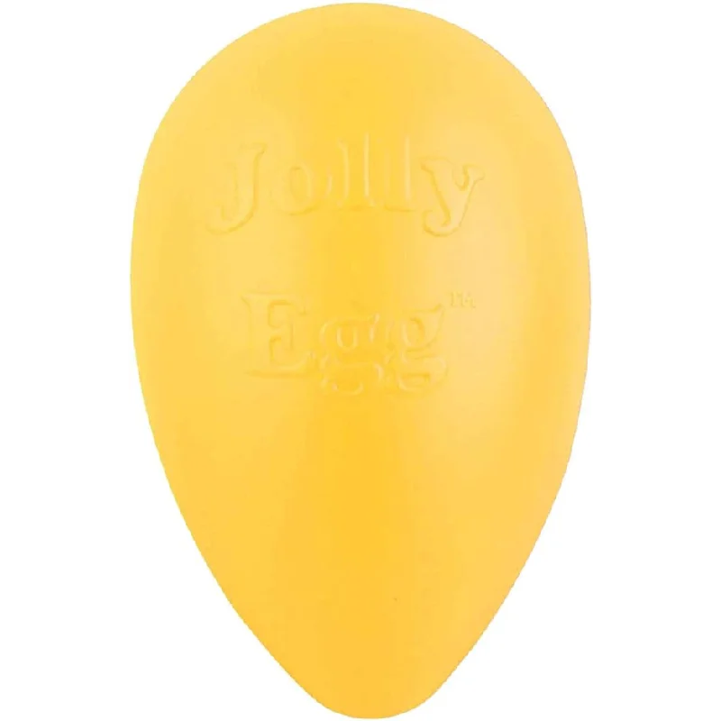 Jolly Pets Egg Dog Toy Yellow