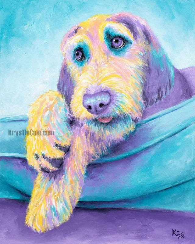 Dog Art Print - Linus