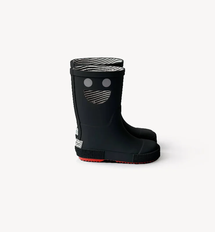 Kids Rain Boots Black: 27