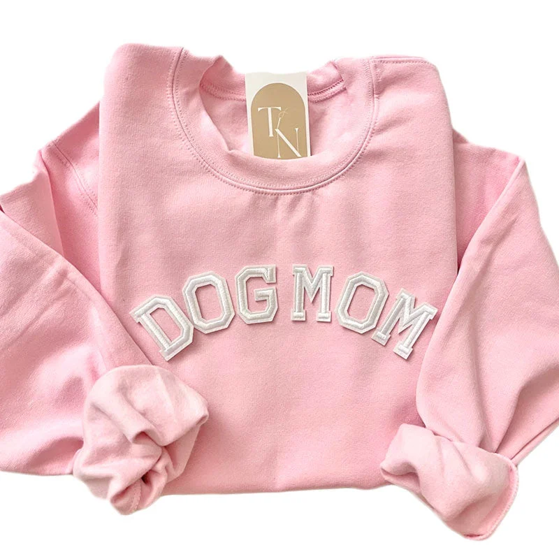 Dog Mom Patch Sweatshirt