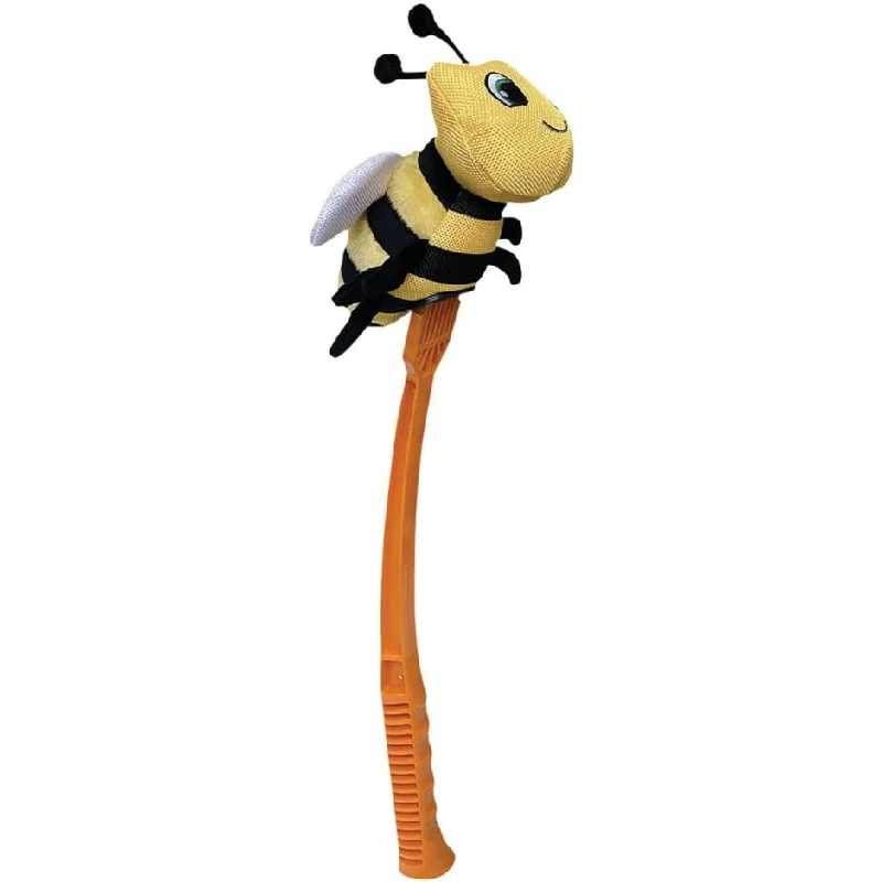 Flingerz Honey Bee with Launcher Dog Throw Toy