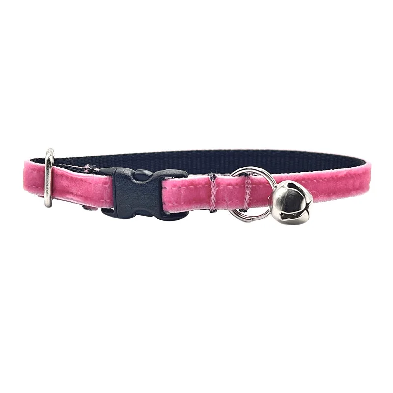 Pink Velvet Collar