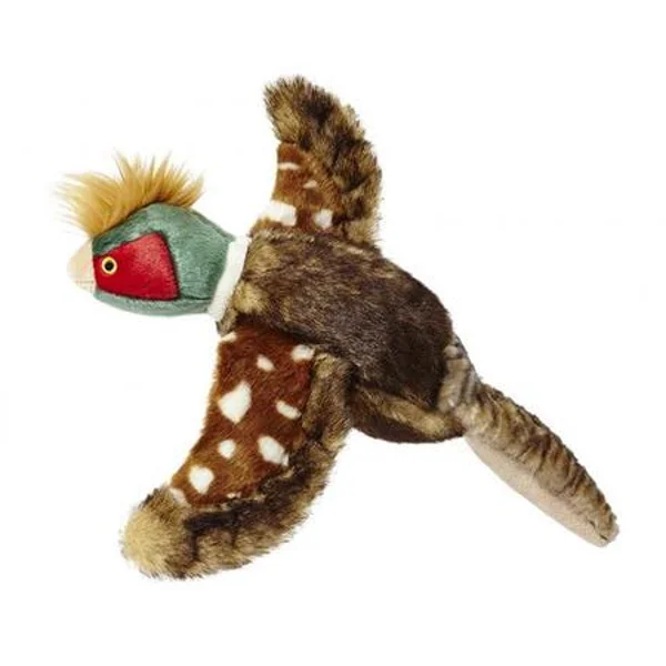 Fluff & Tuff Ike the Pheasant 12" Plush Dog Toy