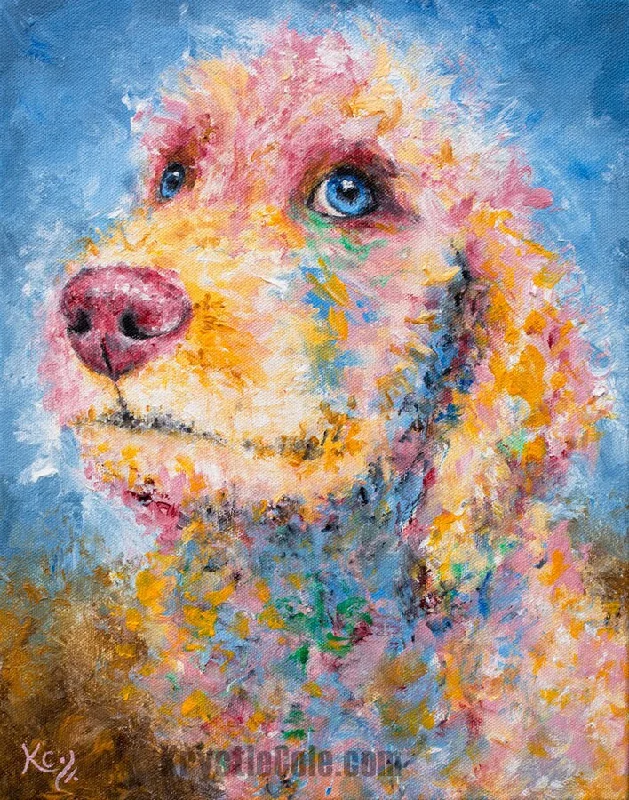 Goldendoodle Art Print - Reese