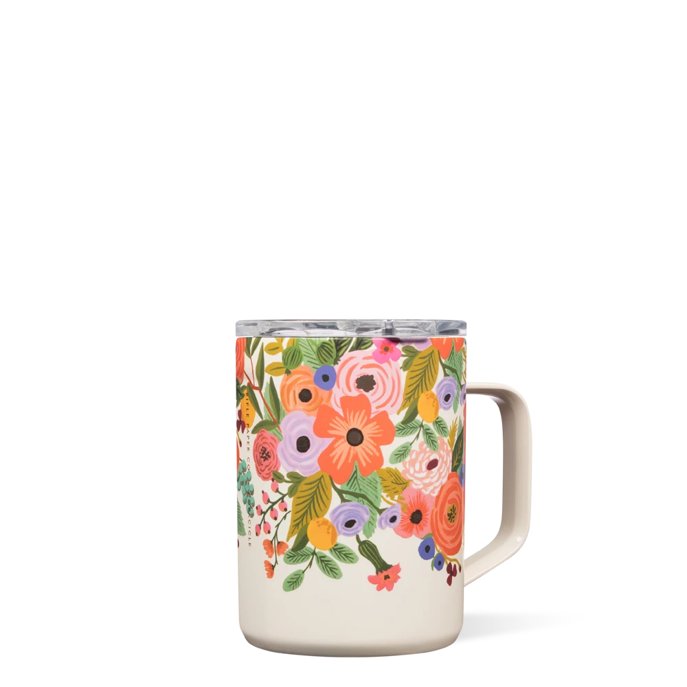 Rifle Paper Mug Cream Garden Party