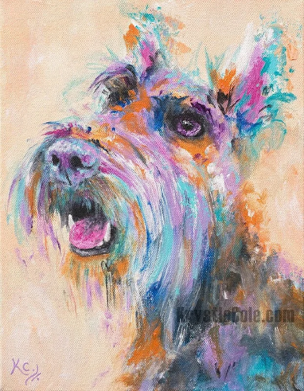 Scottie Art Print