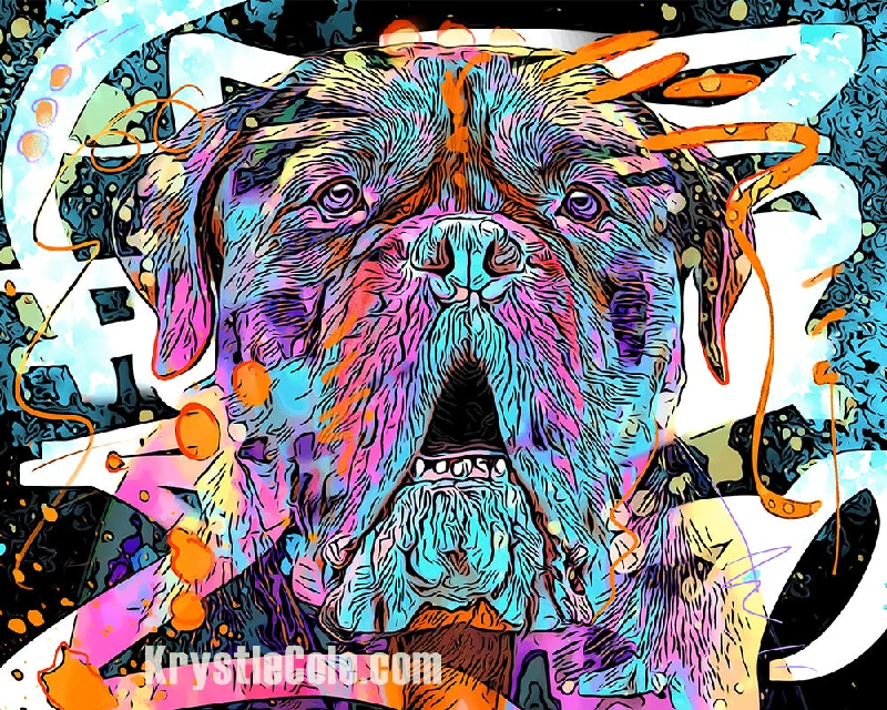 Dogue de Bordeaux - French Mastiff Art Print