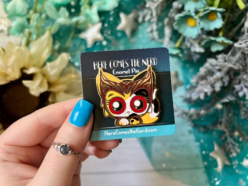 Scarlet Kitten - Enamel Pin