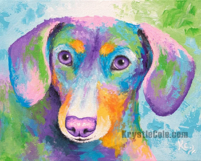 Dachshund Art Print - Miley Joe