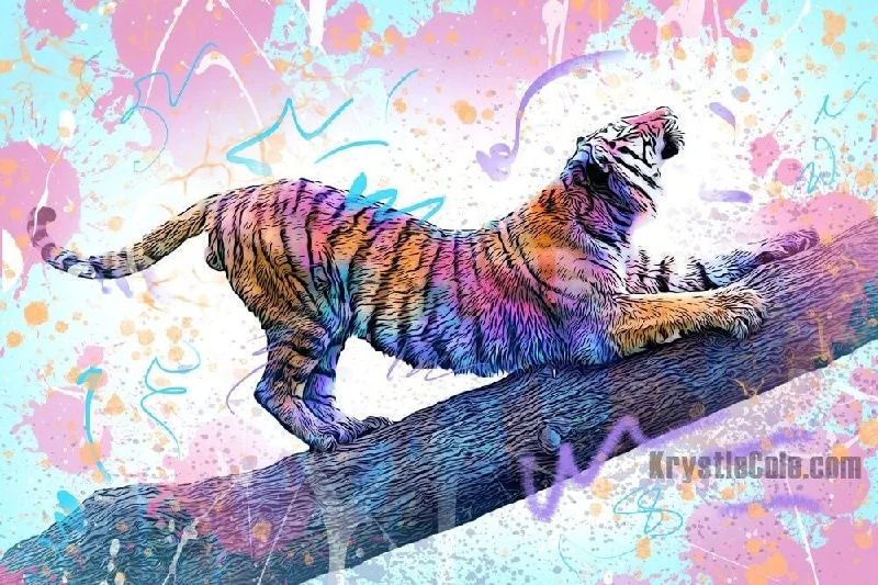 Tiger Art Print - Year of the Tiger