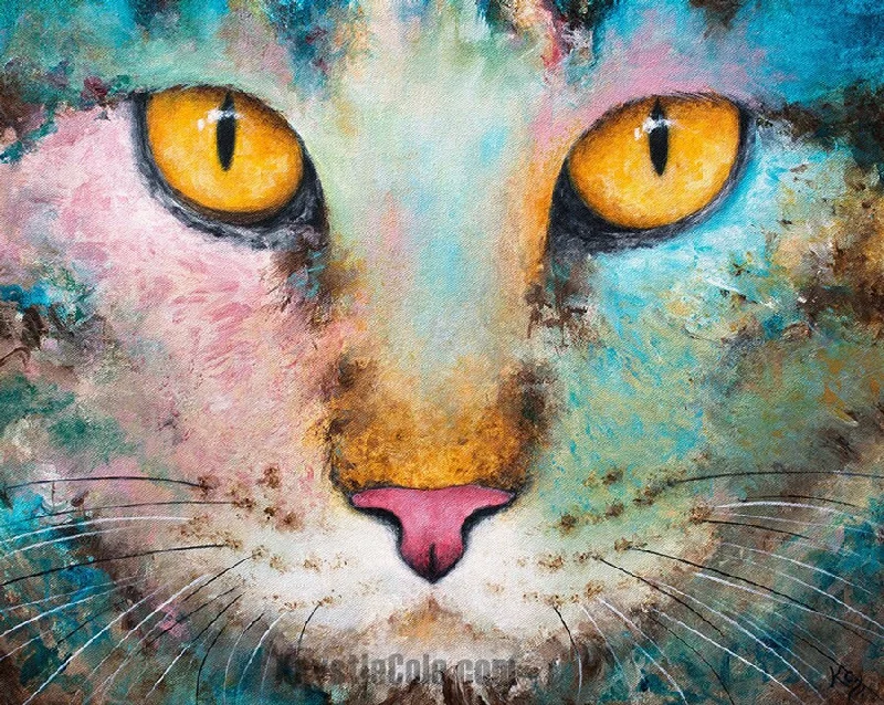 Cat Art Print - Soul Samadhi