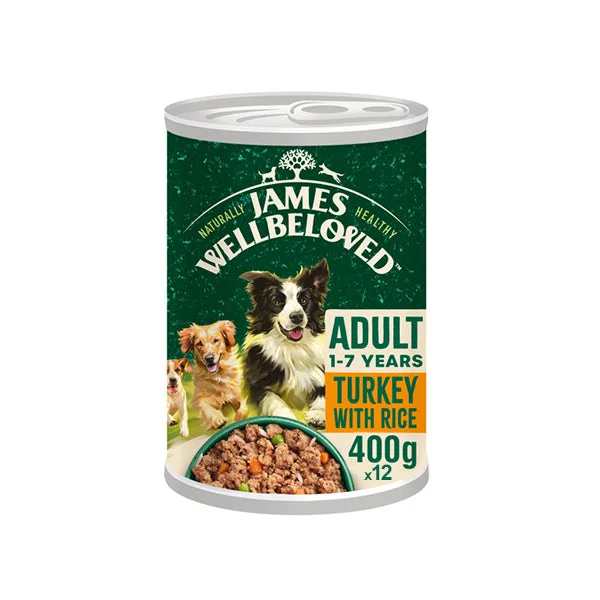 Adult Turkey & Rice in Loaf Can Wet Dog Food