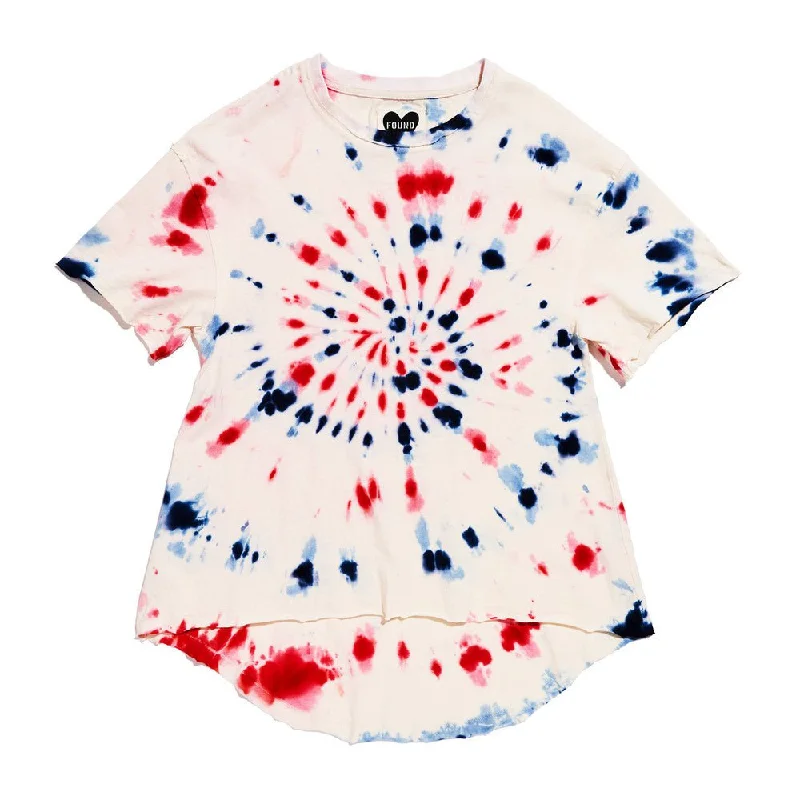 Found My Animal Studio Human Tee, Red, White & Blue