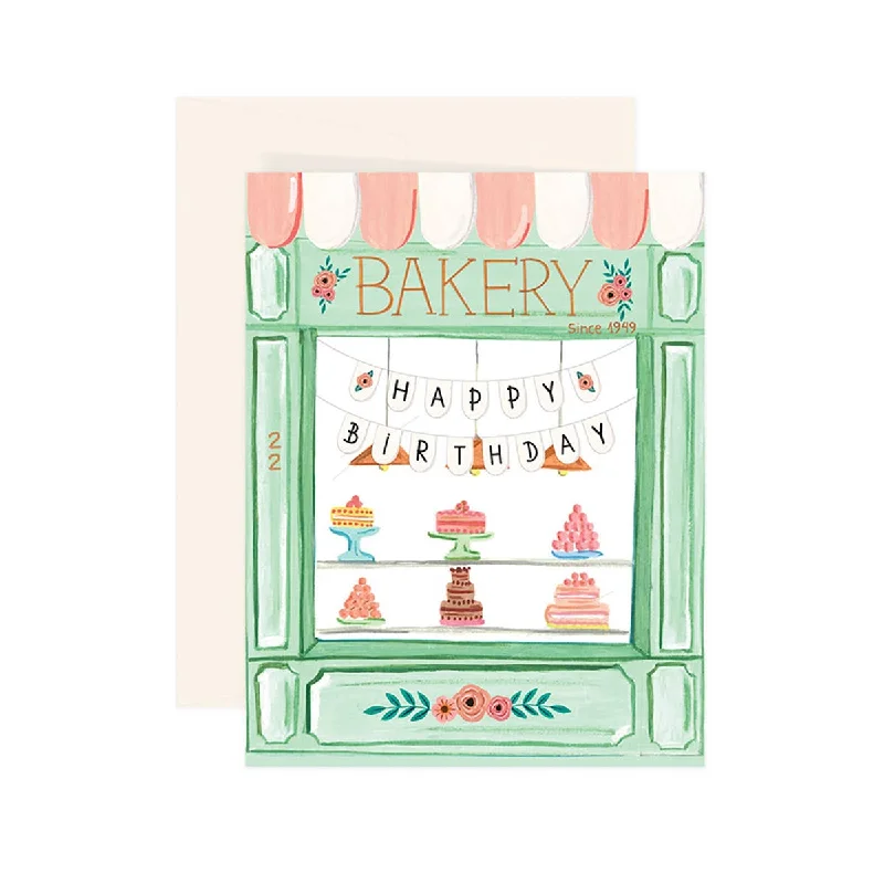 Paige & Willow - Happy Birthday Bakery Card