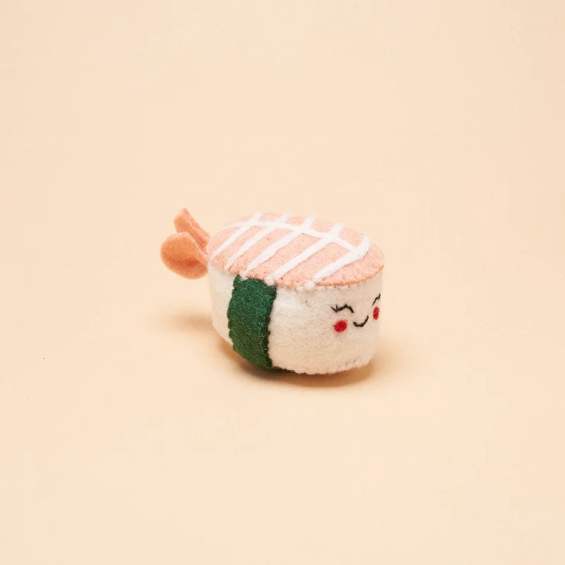 Shrimp Nigiri Squeaker Toy