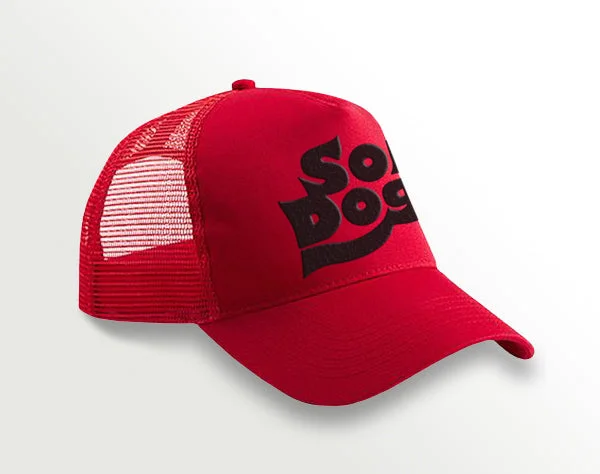 TRUCKER CAP - RED - UNISEX