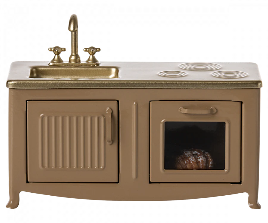 Maileg Mouse Kitchen Light Brown