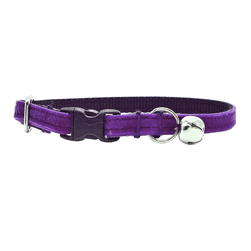 Purple Velvet Collar