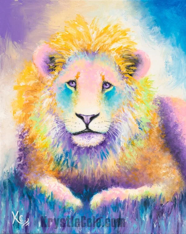 Lion Art Print - Nemean Full Body