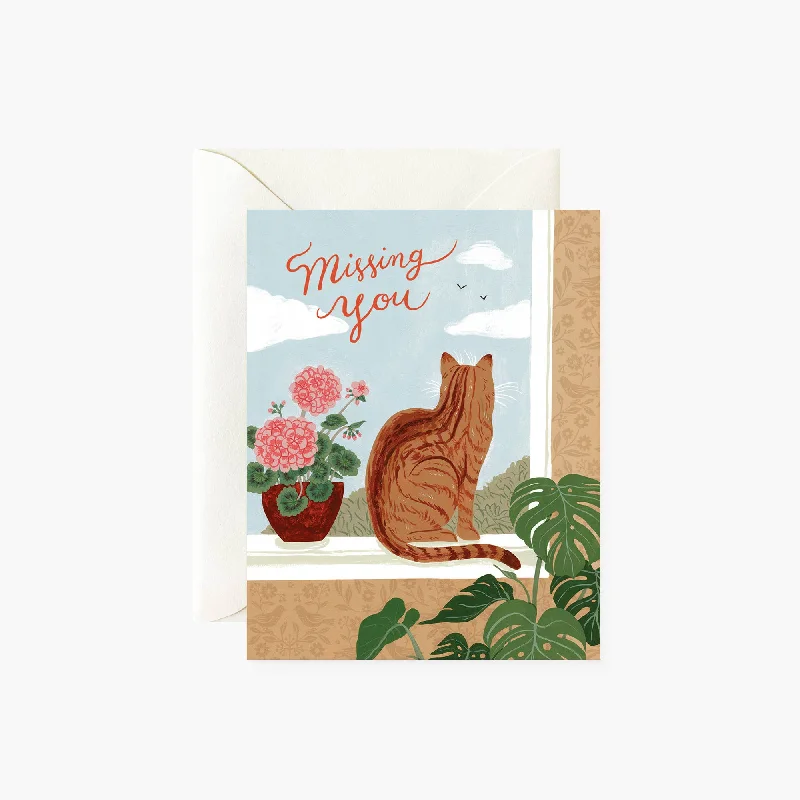 Missing You Greeting Card