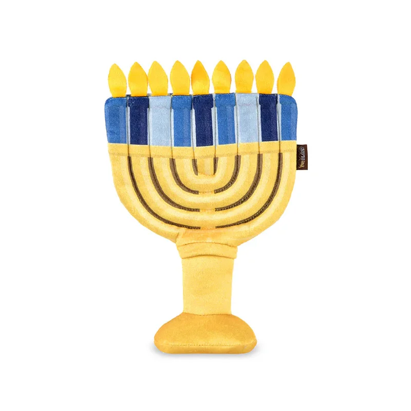 P.L.A.Y. Pet Lifestyle and You Paw-Nukkah Menorah Dog Toy