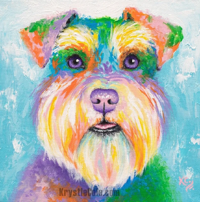 Schnauzer Art Print