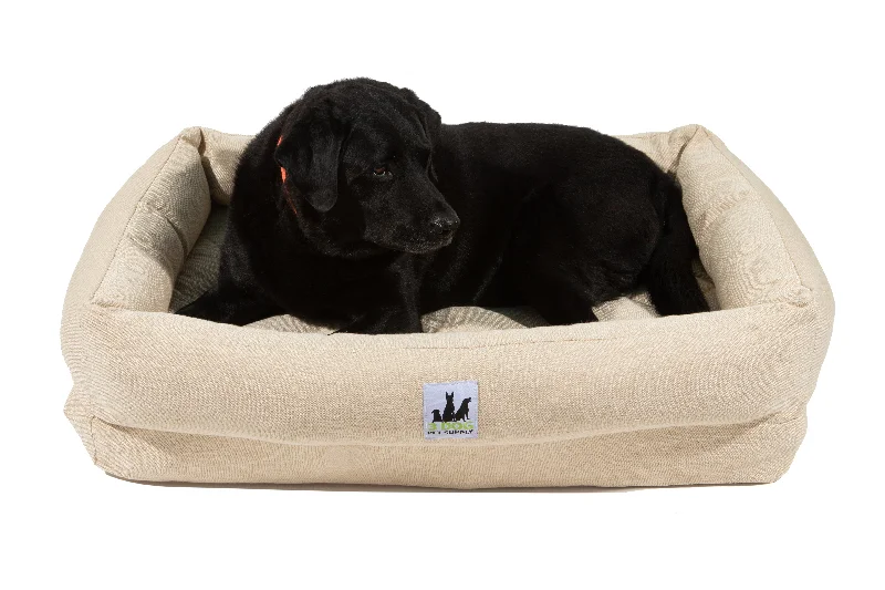 EZ-Wash Premium Lounger Memory Foam Dog Bed