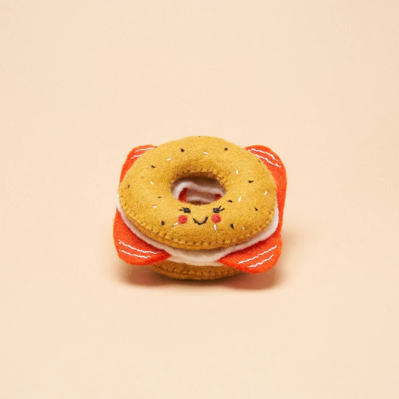 Bagel Squeaker Toy