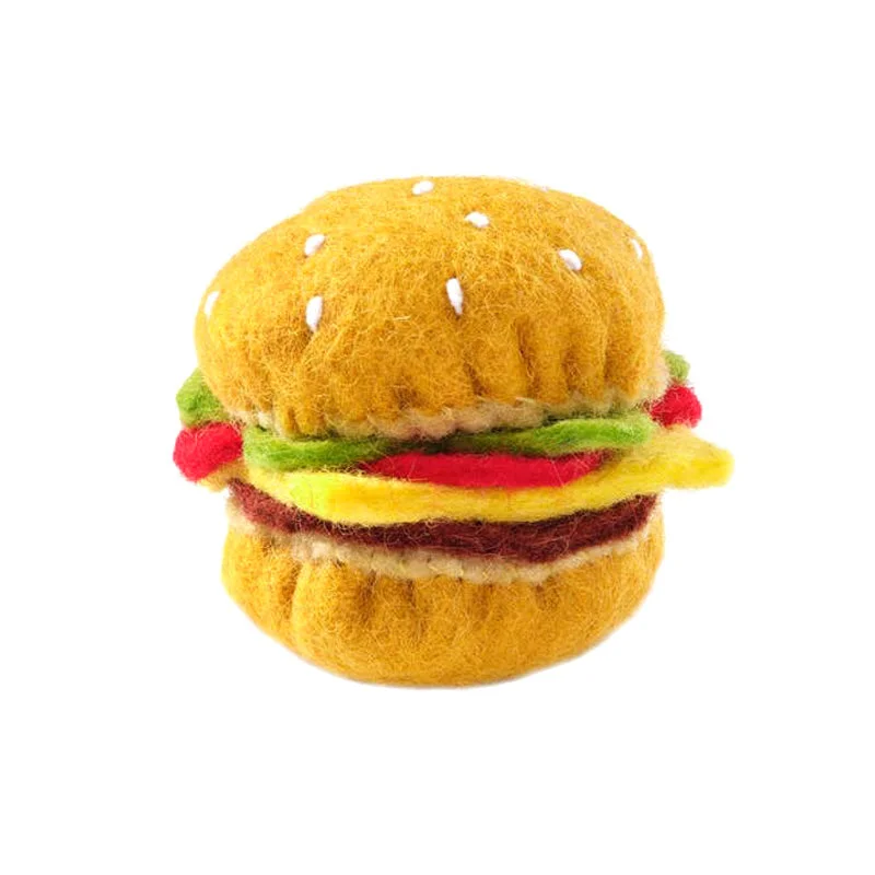 Hamburger Cat Toy