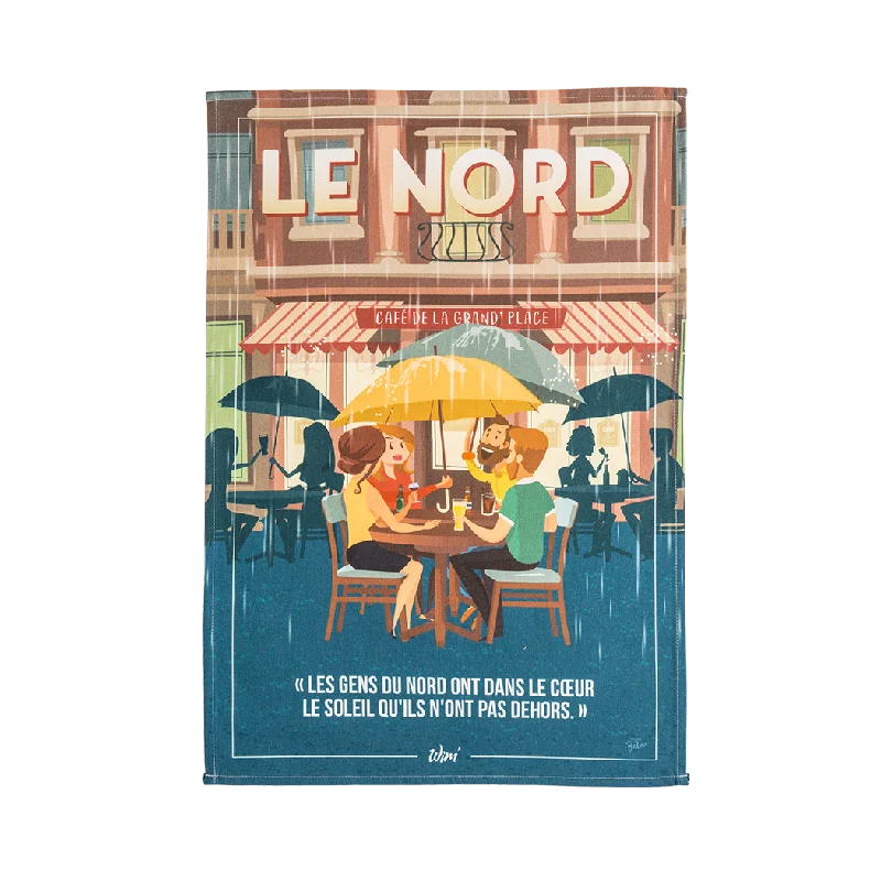 Coucke Le Nord Tea Towel