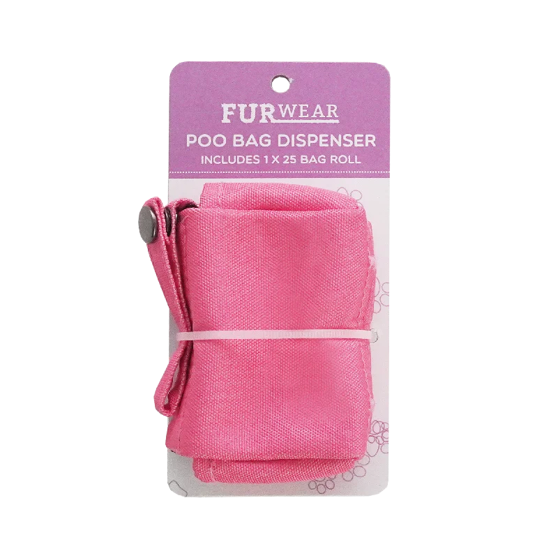 Furwear - Poo Bag Dispenser (Pink)