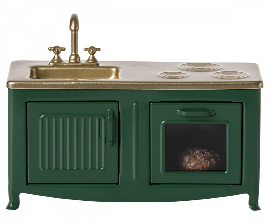 Maileg Mouse Kitchen Dark Green