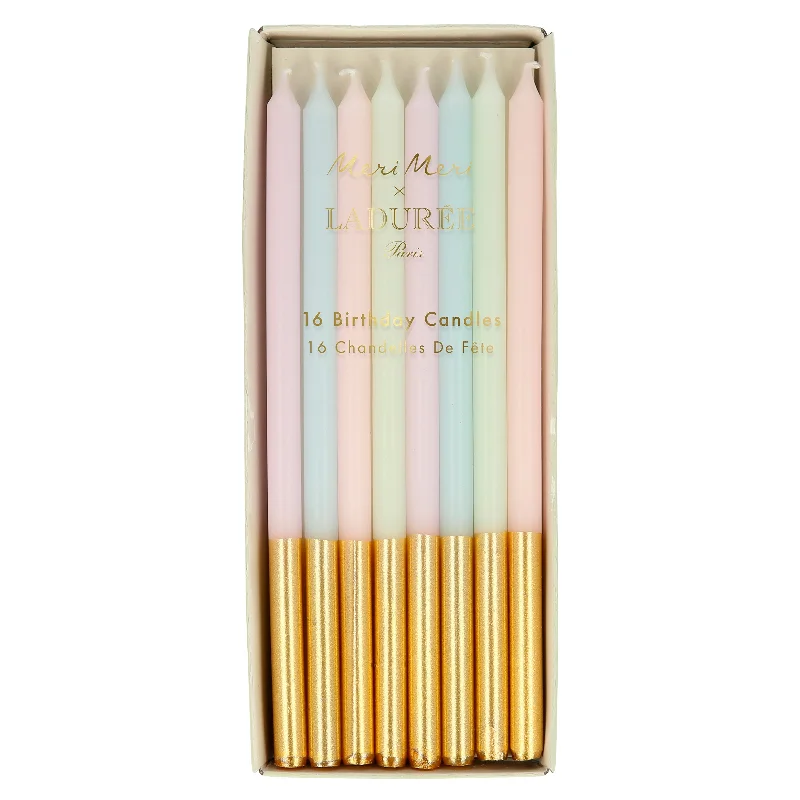 Laduree Paris Gold Leaf Candles