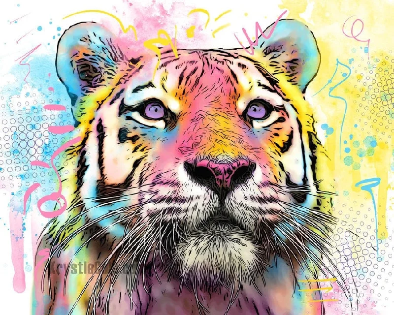 Tiger Art Print - Big Catitude