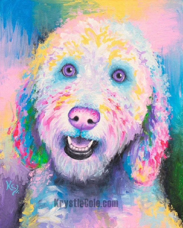 Goldendoodle Art Print - Jack