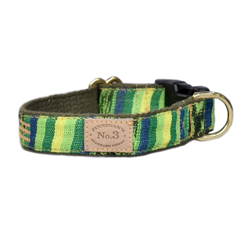 Green Ikat Collar