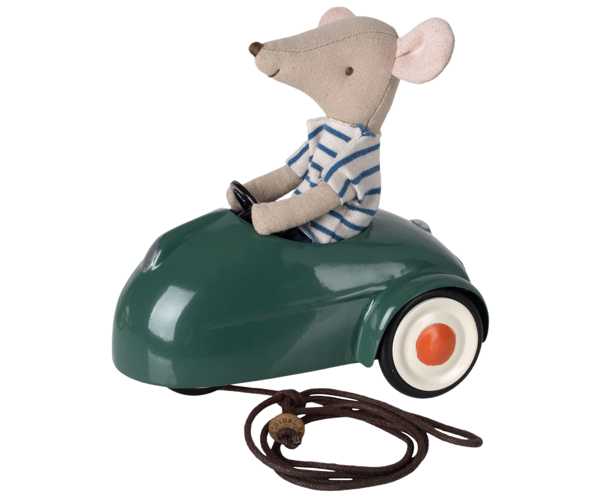 Maileg Mouse Car Dark Green