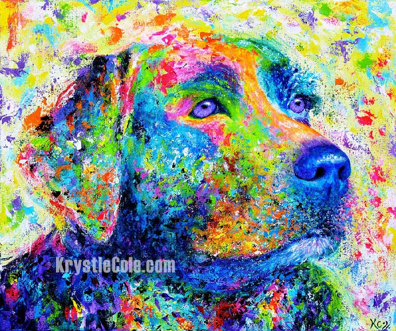 Labrador Retriever Art Print - Perseverance of Wanda