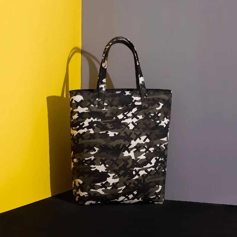 Travel Tote Camo-X Black