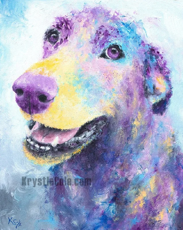 Labrador Retriever Art Print - Cody