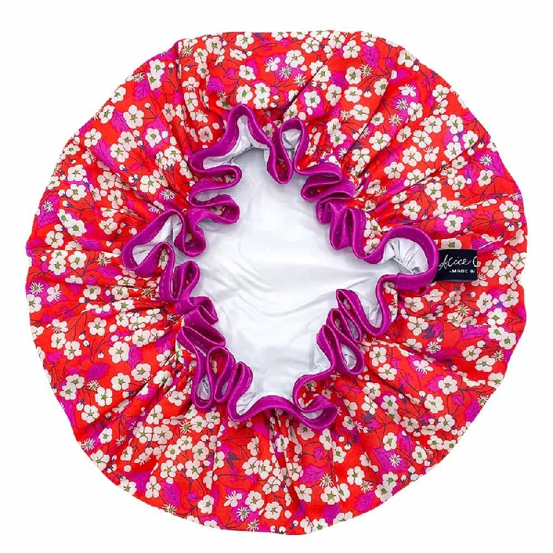 Alice Caroline - Liberty Shower Cap Mitsi Chilli