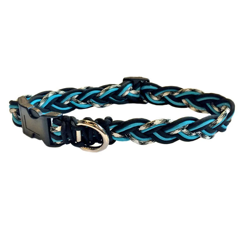 Aqua Paracord Collar