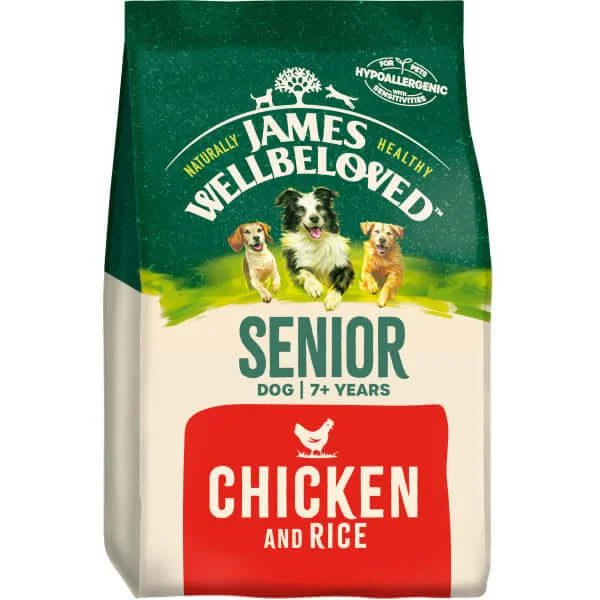 Senior Chicken & Rice Dry Dog Food