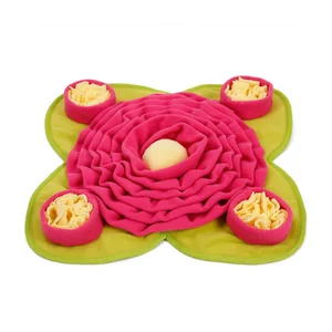 Injoya Four Leaf Flower Snuffle Feeding Mat For Dogs