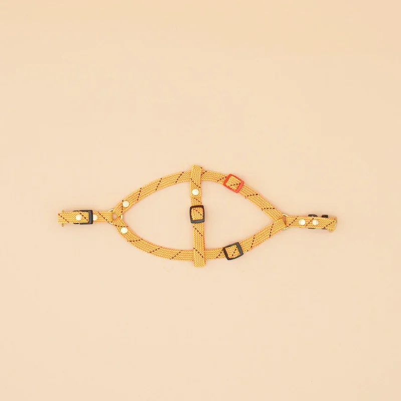 Marley Flat Rope Harness - Turbo Yellow