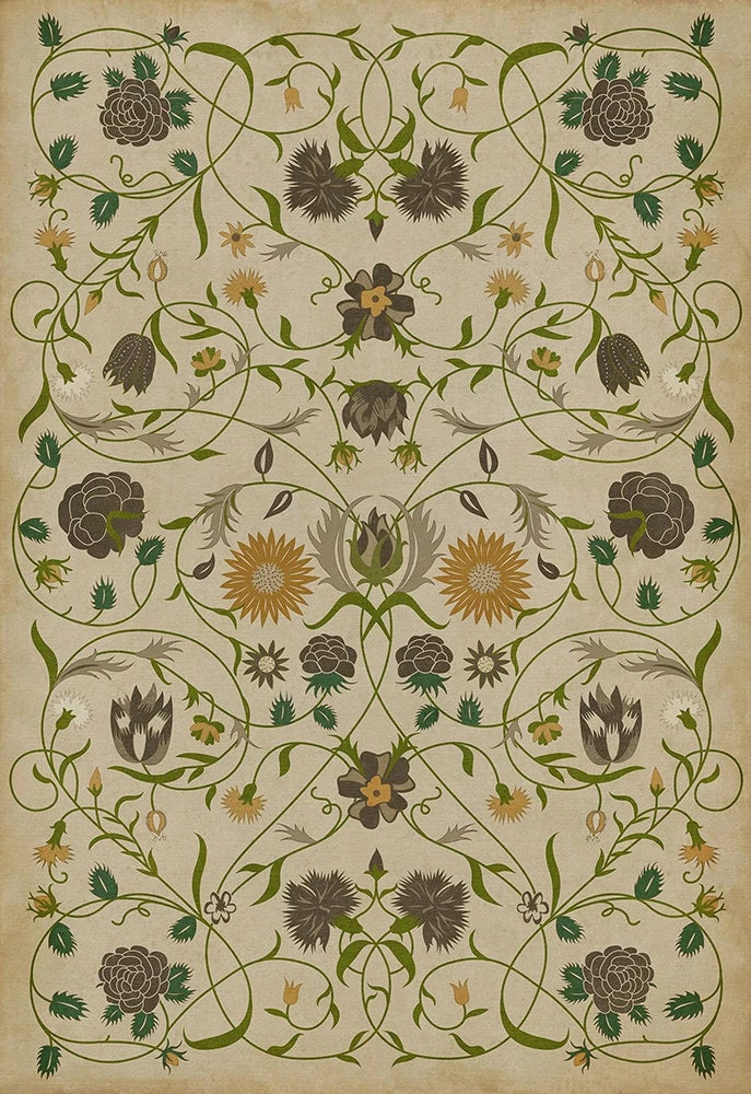 Spicher & Co. Vintage Vinyl - Williamsburg – Floral – Martha